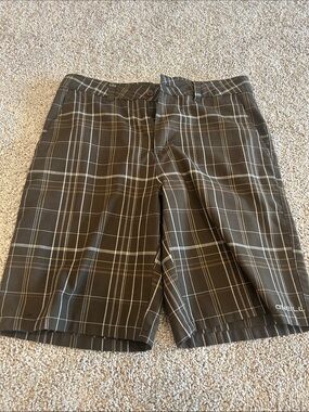 O'Neill Brown Plaid Men’s Shorts